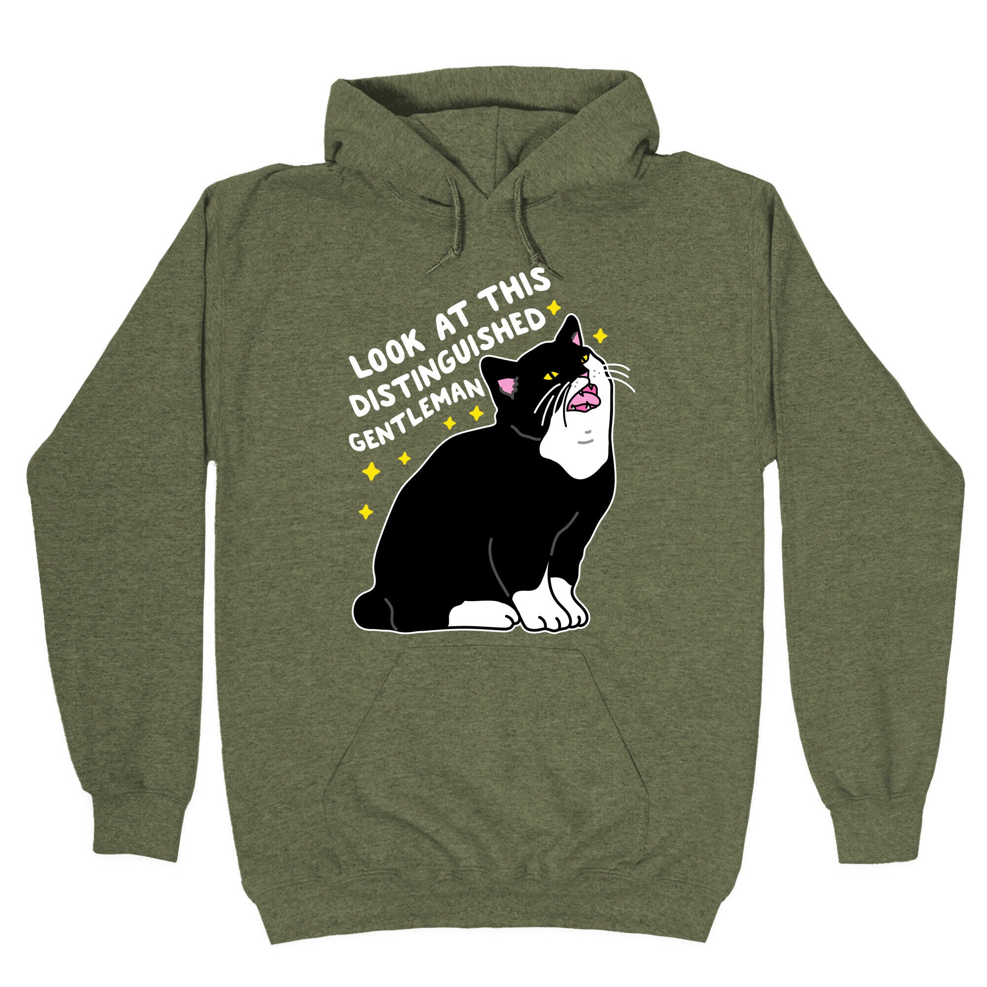 Look At This Distinguished Gentleman Cat Hoodie