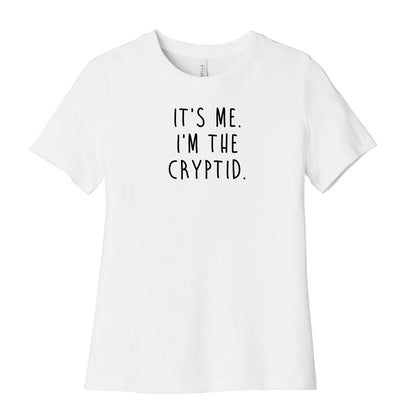 It's Me. I'm The Cryptid. Women's Cotton Tee