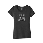 It's Me. I'm The Cryptid. Women's Triblend Tee