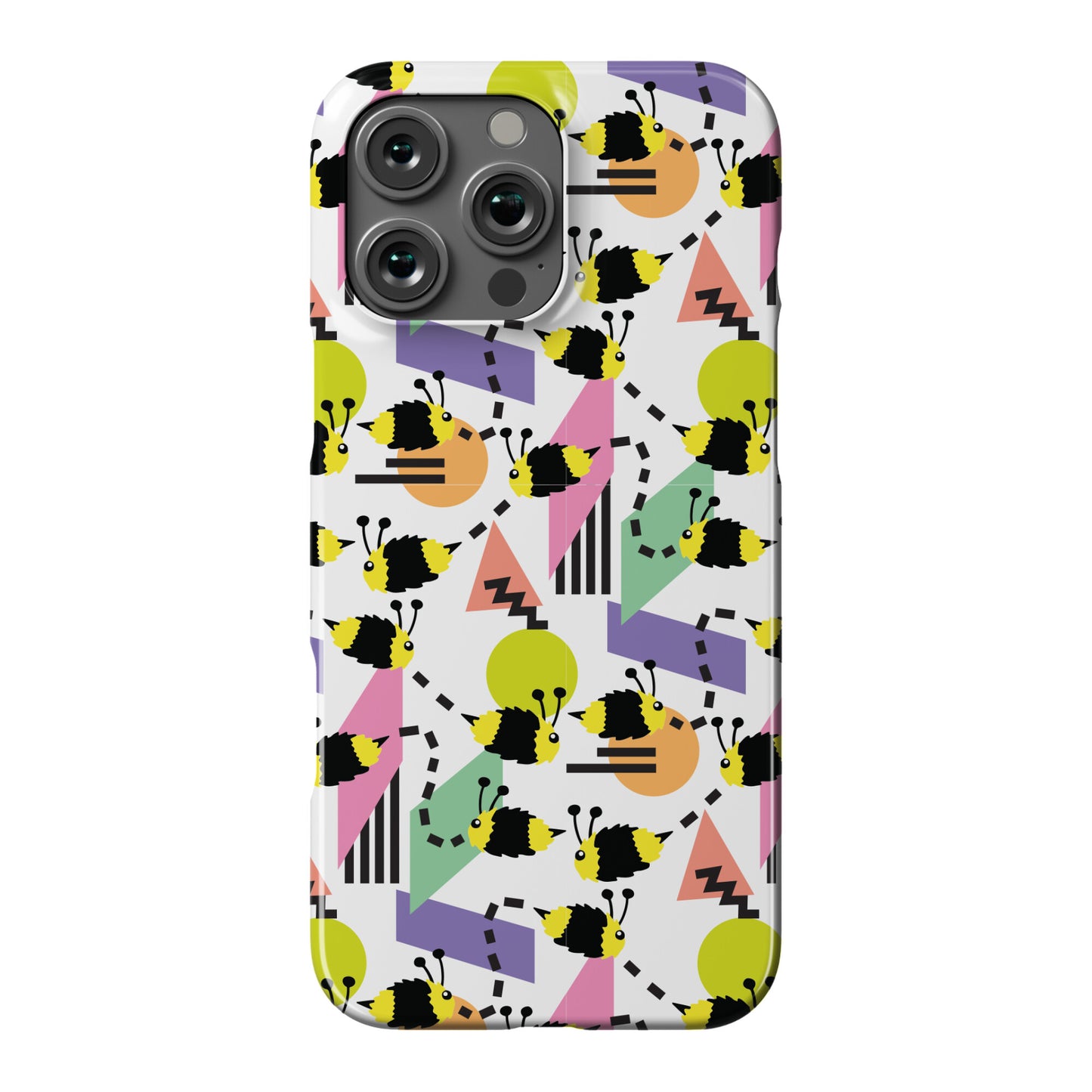 Bee Rad Pattern Phone Case