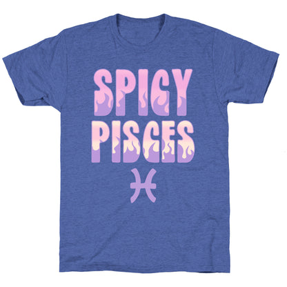 Spicy Pisces Unisex Triblend Tee