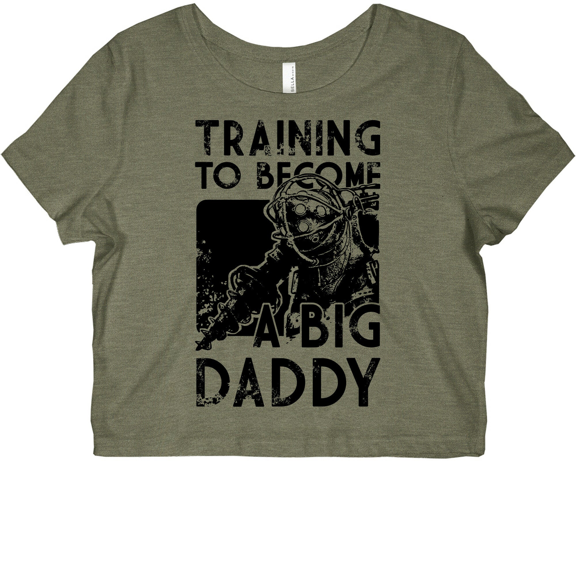 Training To Become A Big Daddy Graphic Baby Tee