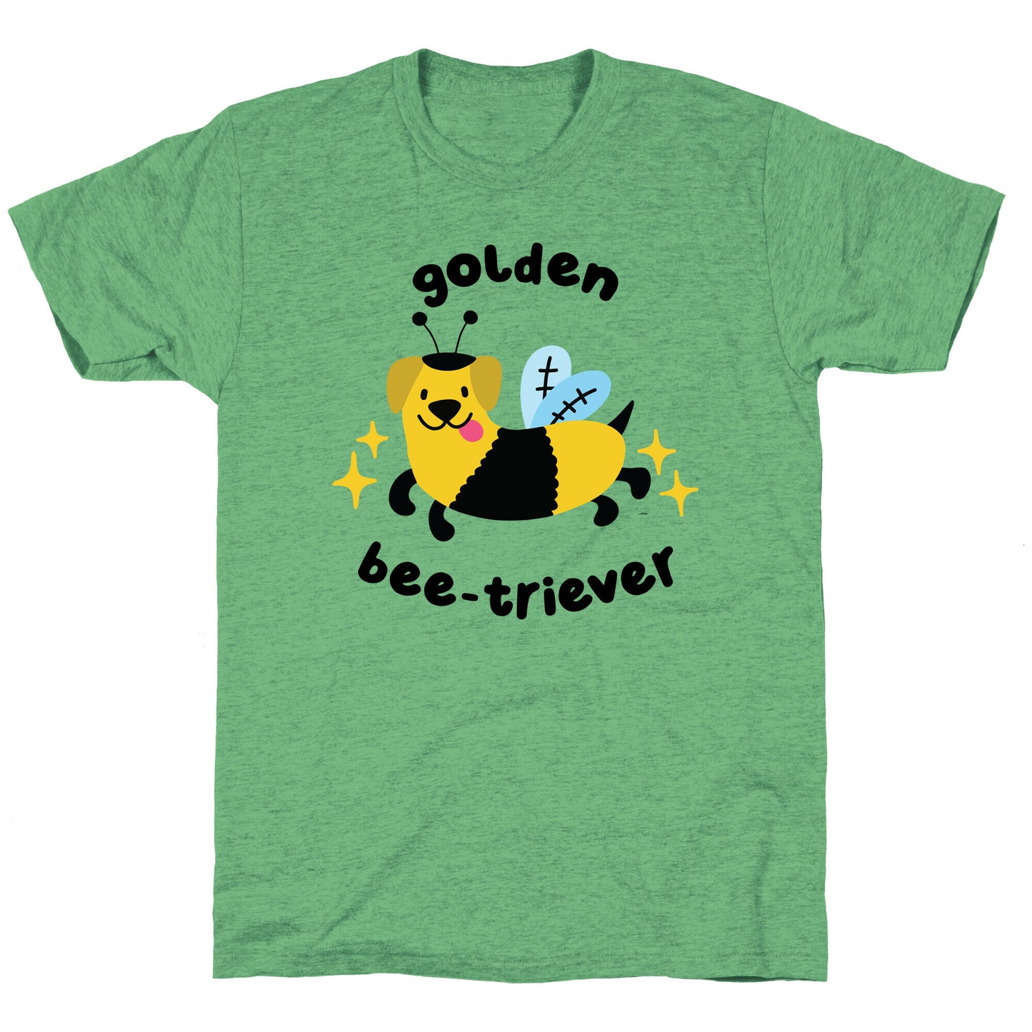 Golden Bee-Triever Unisex Triblend Tee