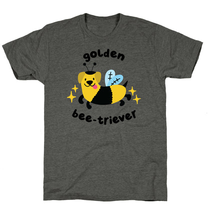 Golden Bee-Triever Unisex Triblend Tee