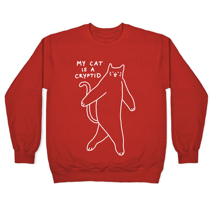 My Cat Is A Cryptid Crewneck Sweatshirt