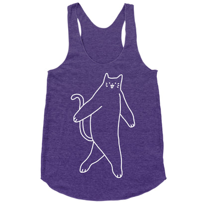 Cryptid Cat Racerback Tank