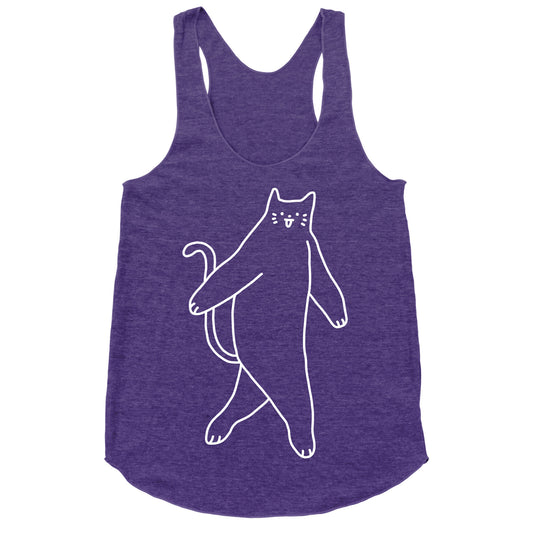 Cryptid Cat Racerback Tank