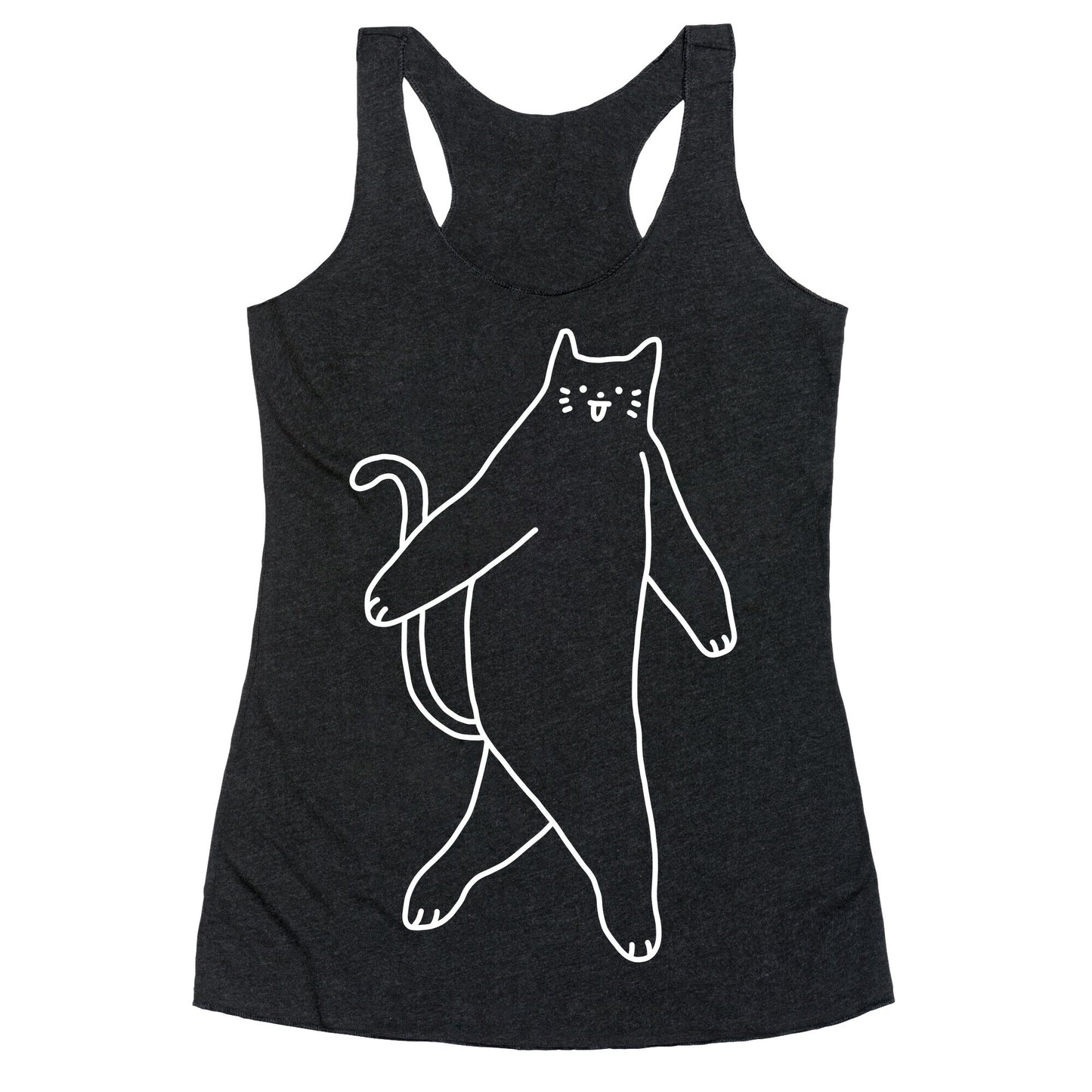 Cryptid Cat Racerback Tank