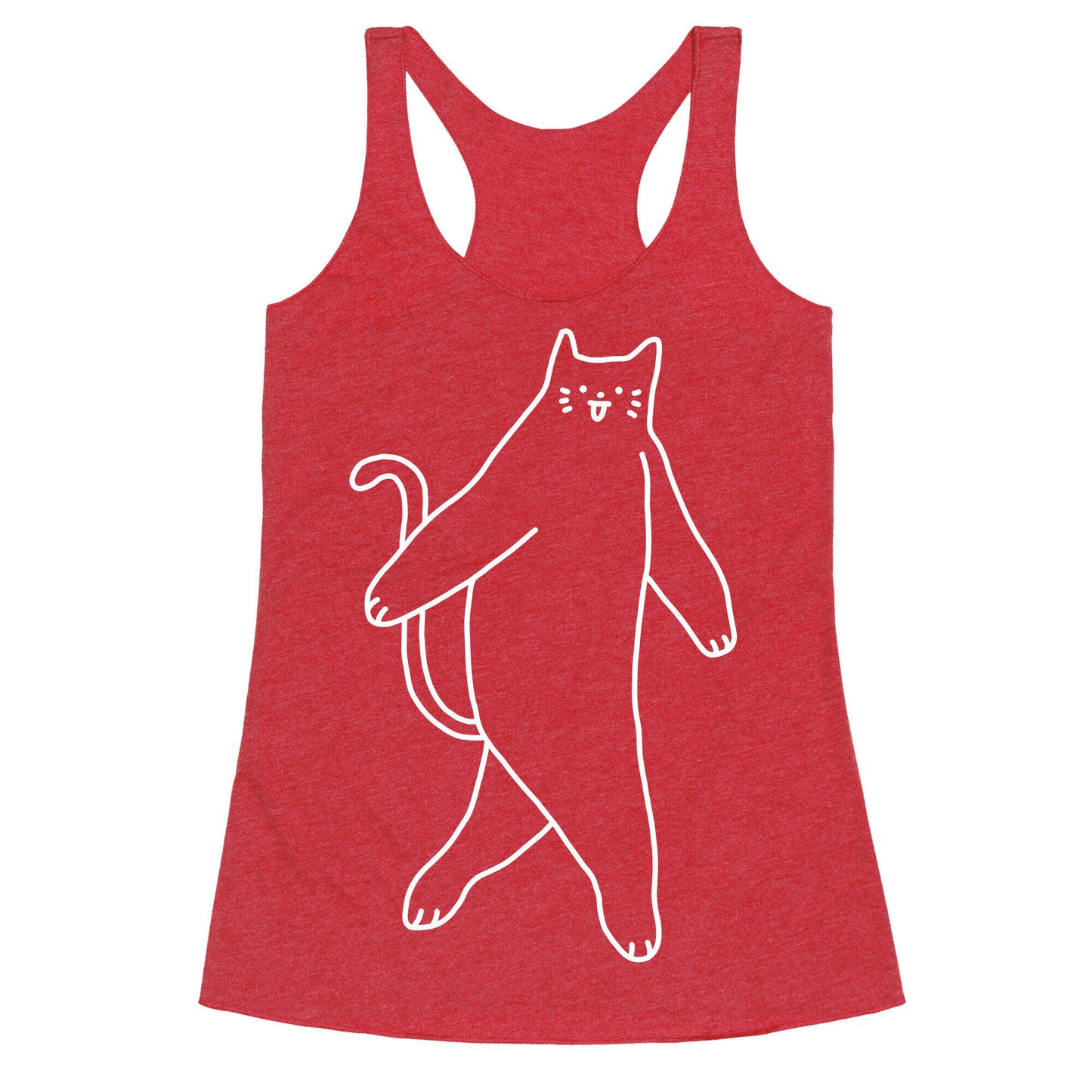 Cryptid Cat Racerback Tank