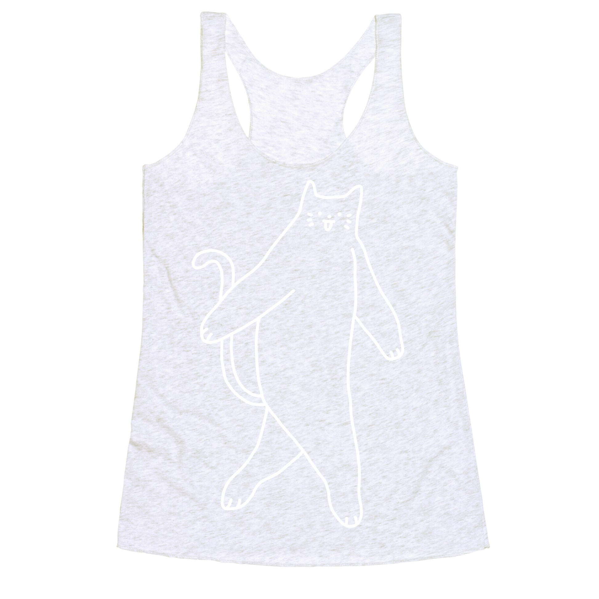 Cryptid Cat Racerback Tank