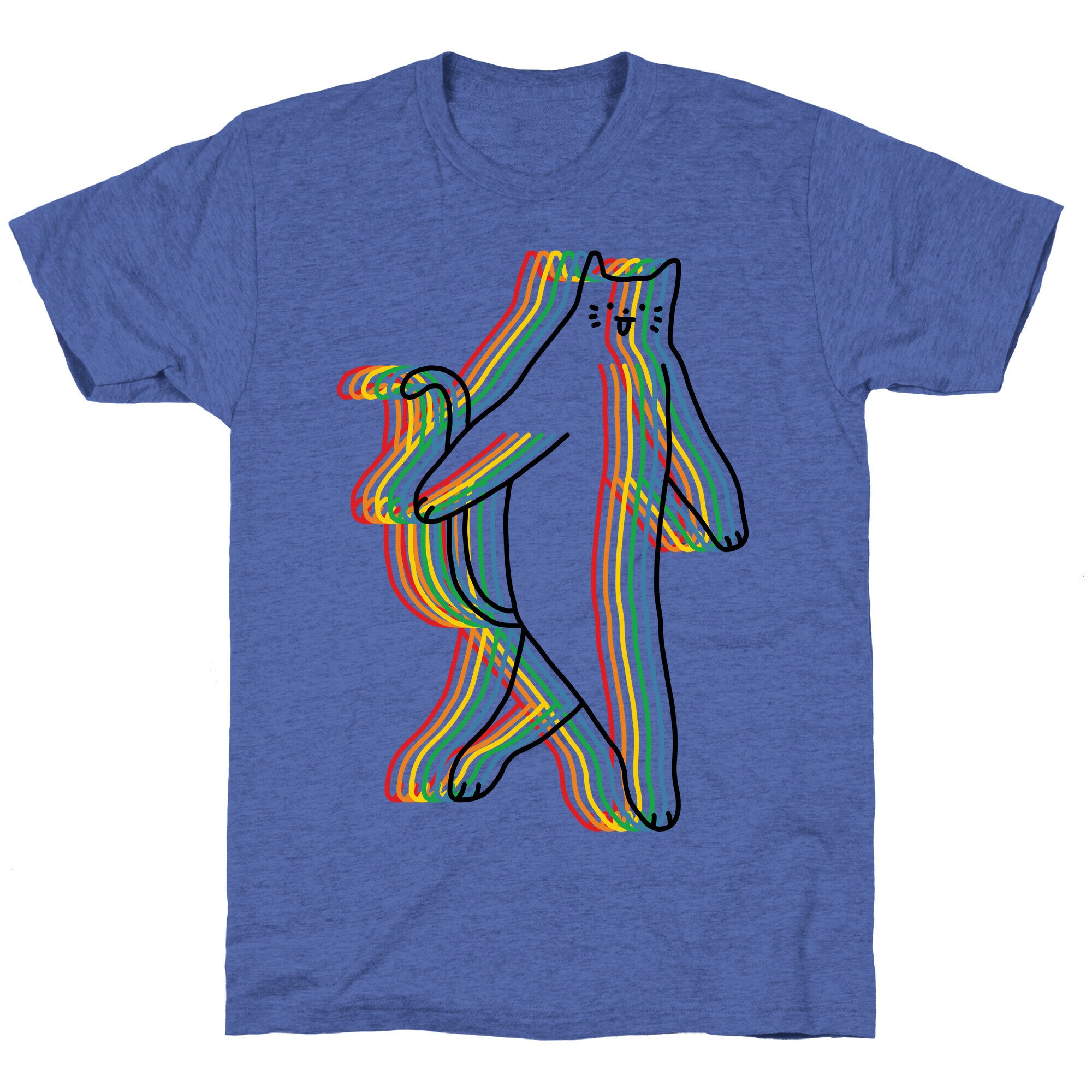 Cryptid Cat Unisex Triblend Tee