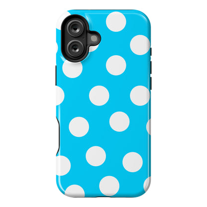 Blue Polka Dot Case Phone Case