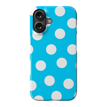 Blue Polka Dot Case Phone Case