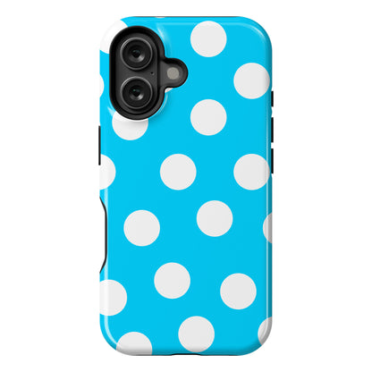 Blue Polka Dot Case Phone Case