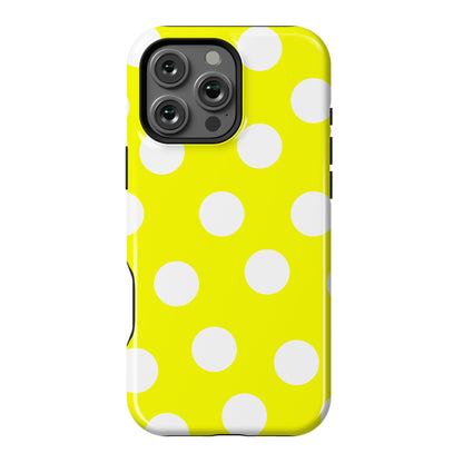 Yellow Polka Dot Case Phone Case