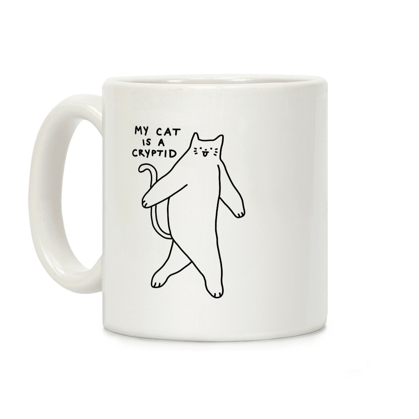 My Cat Is A Cryptid Coffee Mug