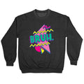 Bruh 90s Parody Crewneck Sweatshirt