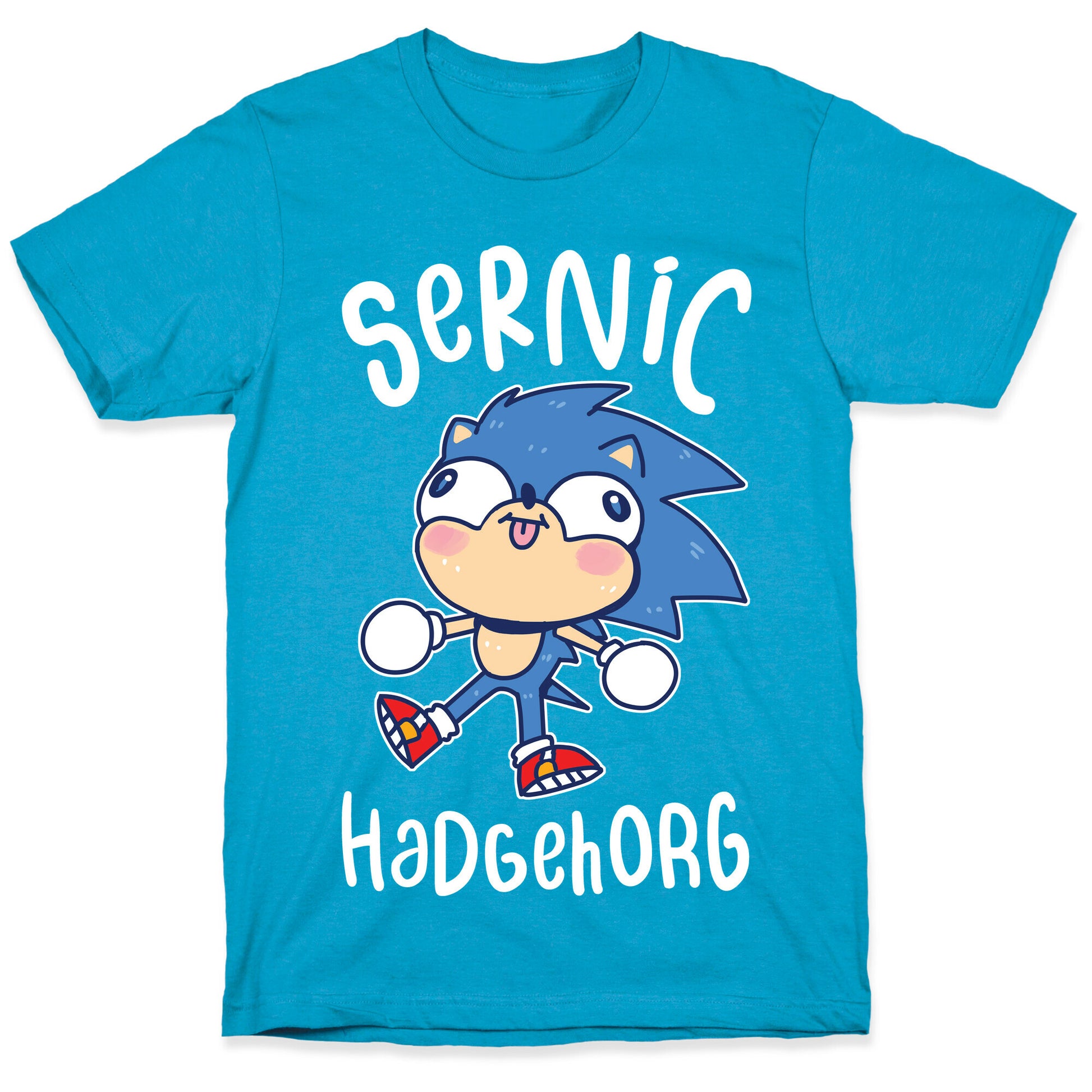 Derpy Sonic Sernic Hadgehorg Unisex Triblend Tee
