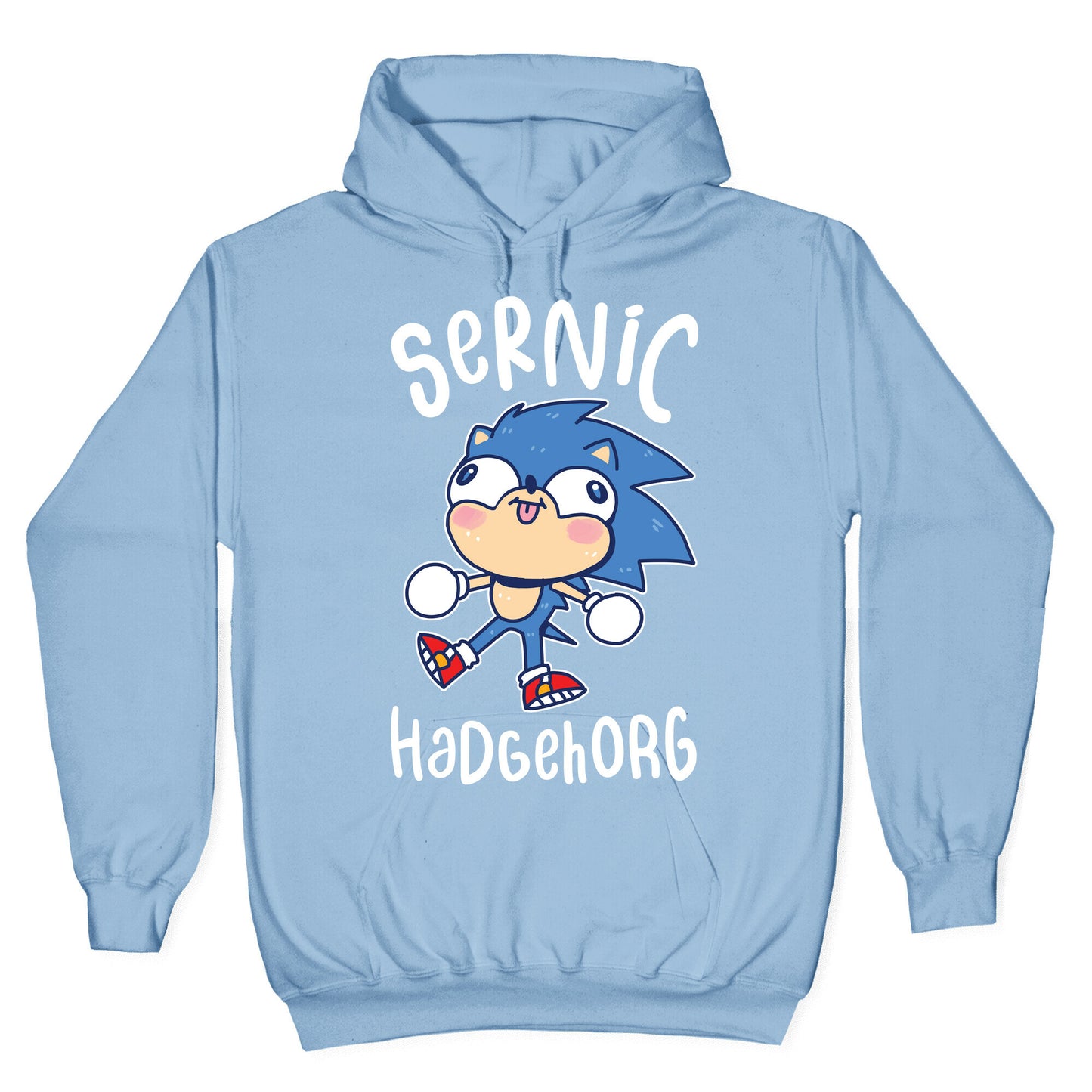 Derpy Sonic Sernic Hadgehorg Hoodie