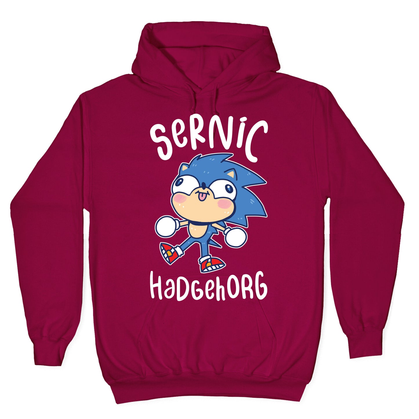 Derpy Sonic Sernic Hadgehorg Hoodie