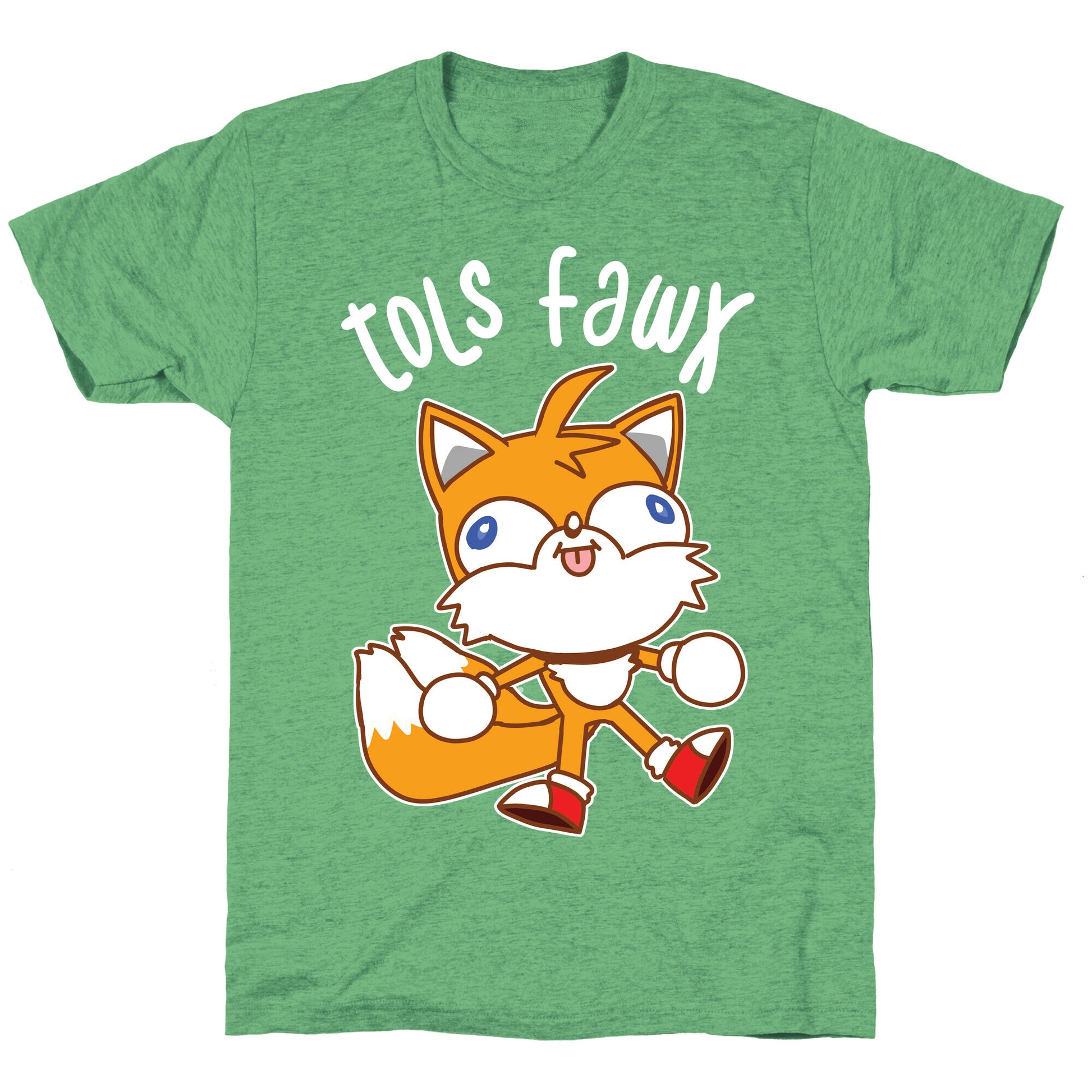 Derpy Tails Tols Fawx Unisex Triblend Tee