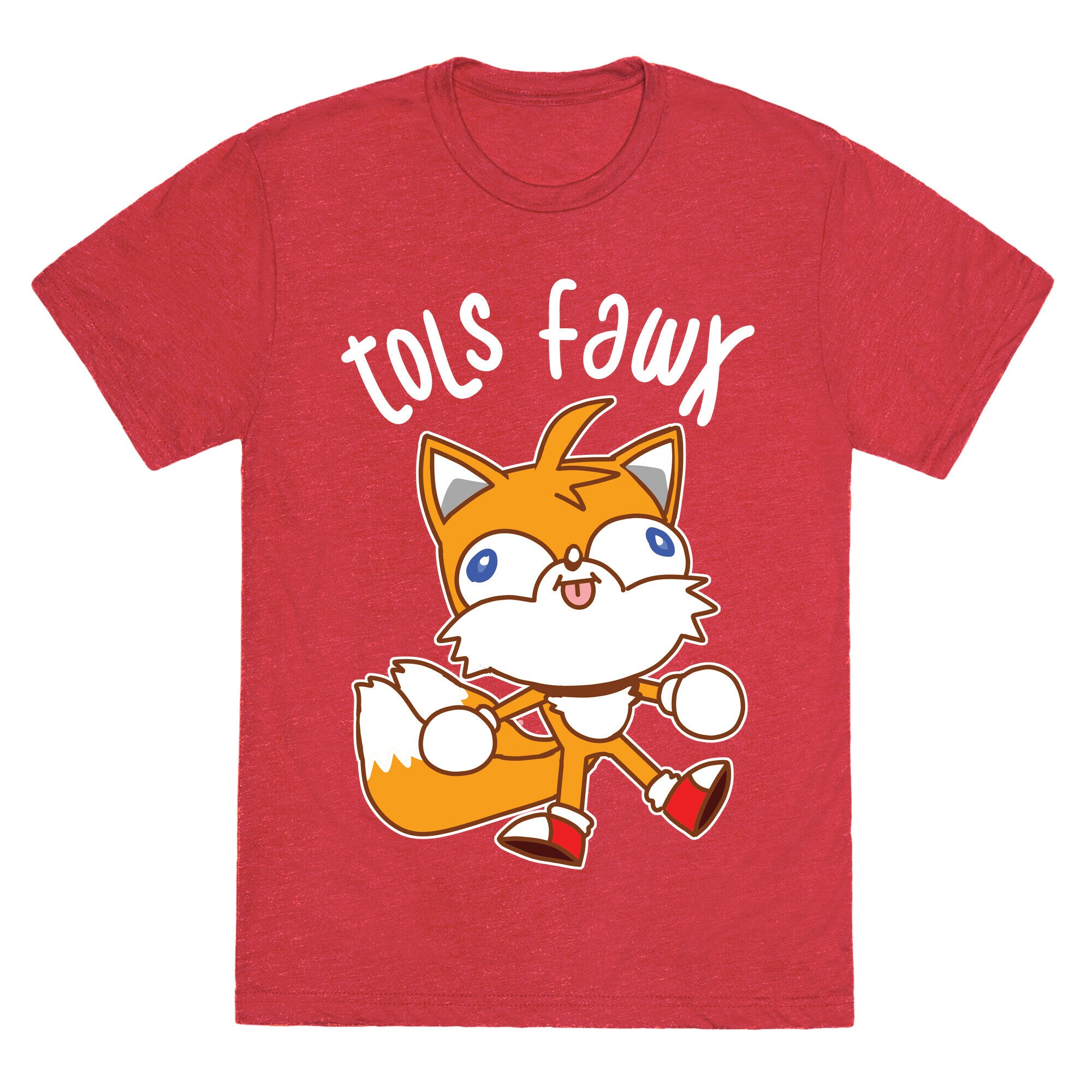 Derpy Tails Tols Fawx Unisex Triblend Tee