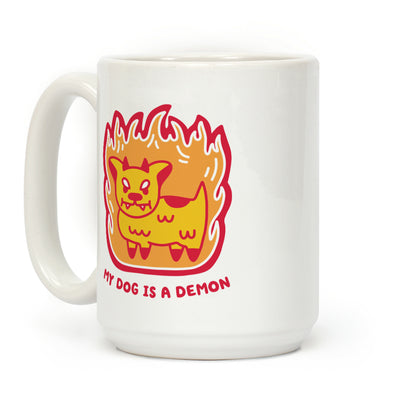 My Dog is a Demon Coffee Mug