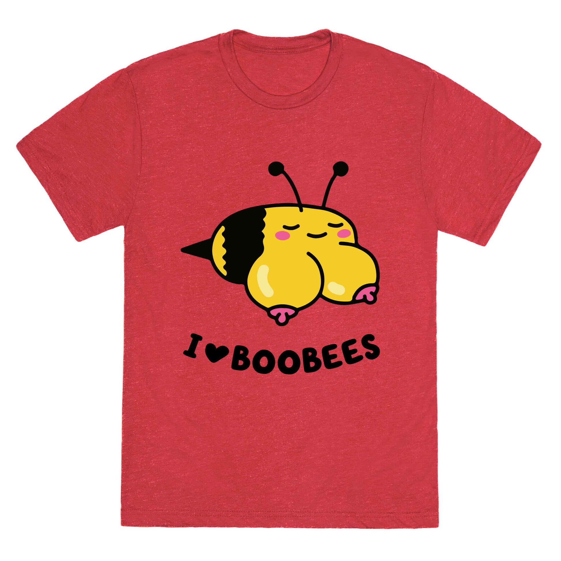 I Love Boobees Unisex Triblend Tee