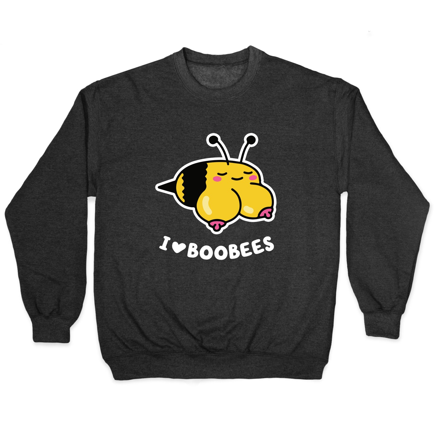 I Love Boobees Crewneck Sweatshirt