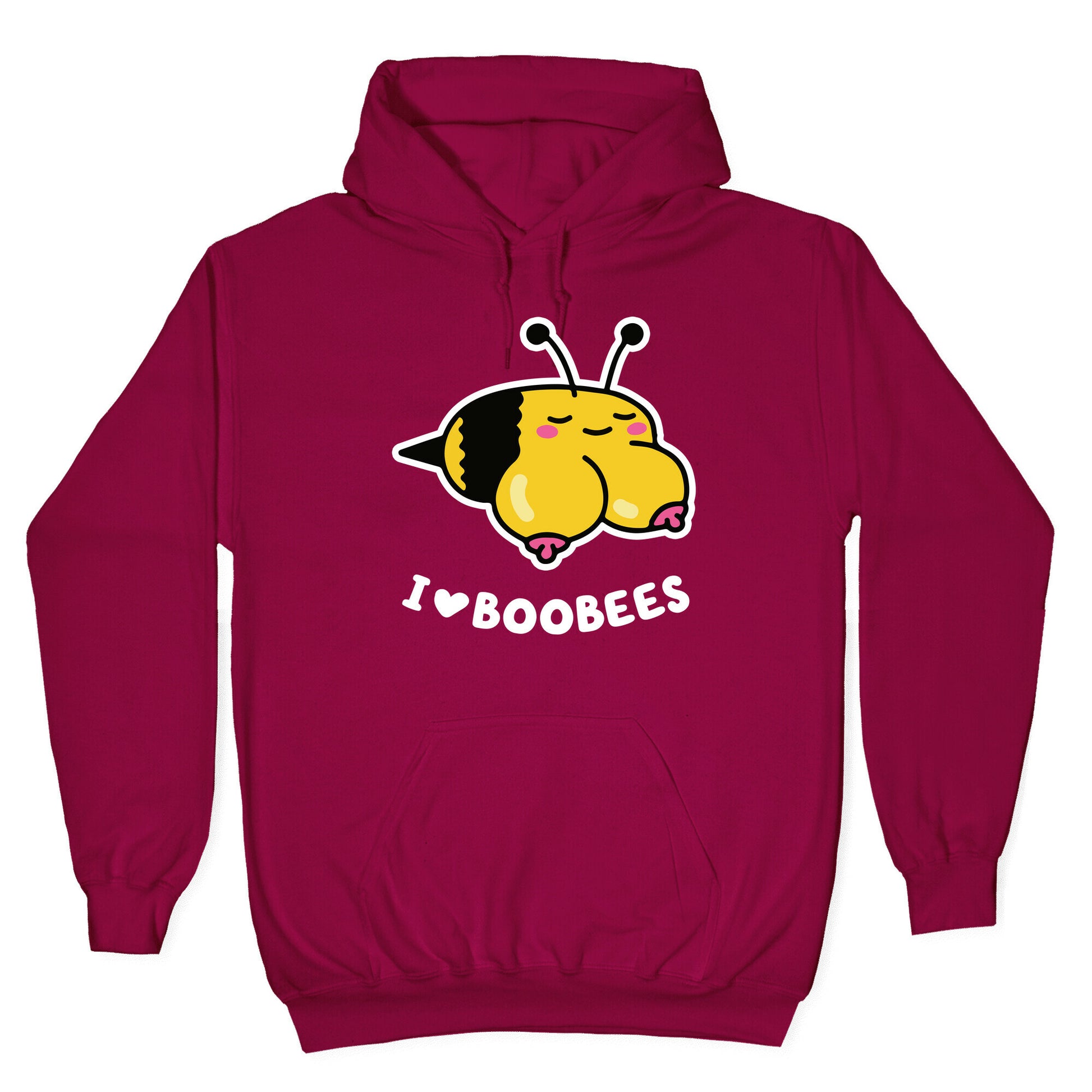 I Love Boobees Hoodie