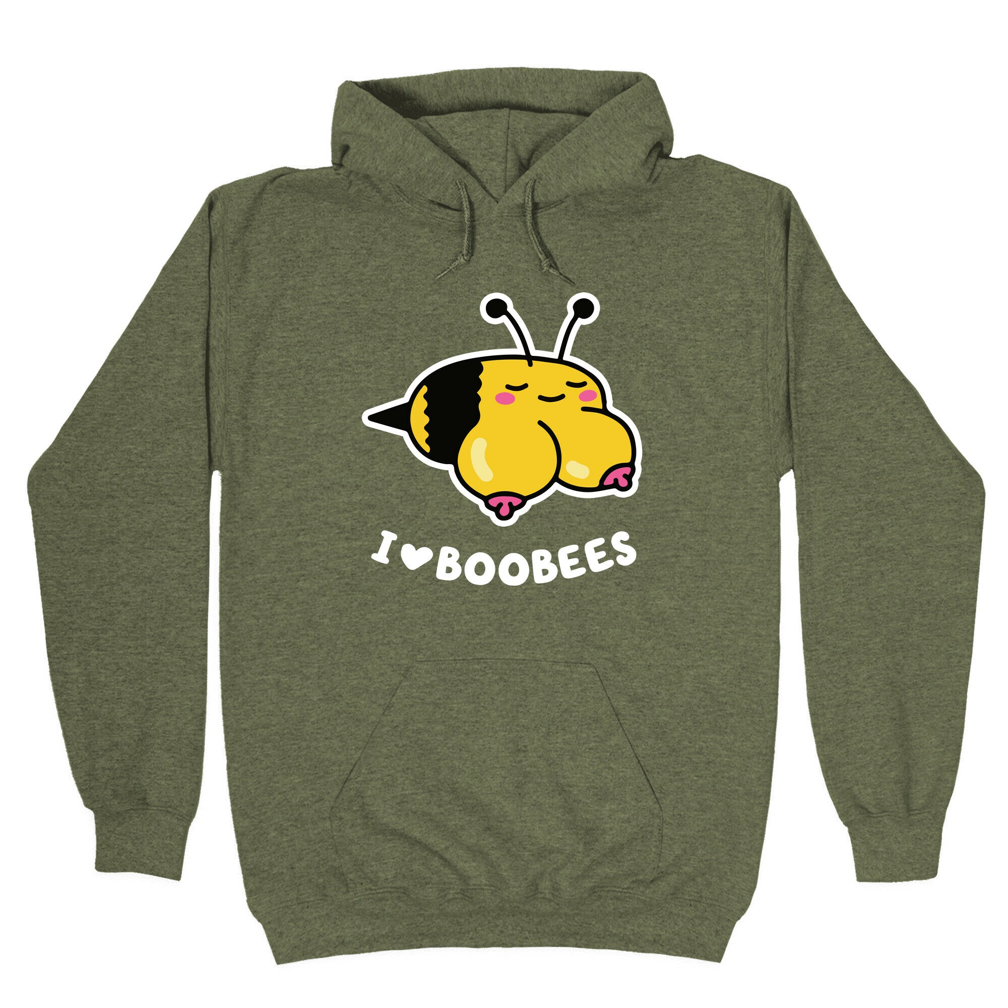 I Love Boobees Hoodie