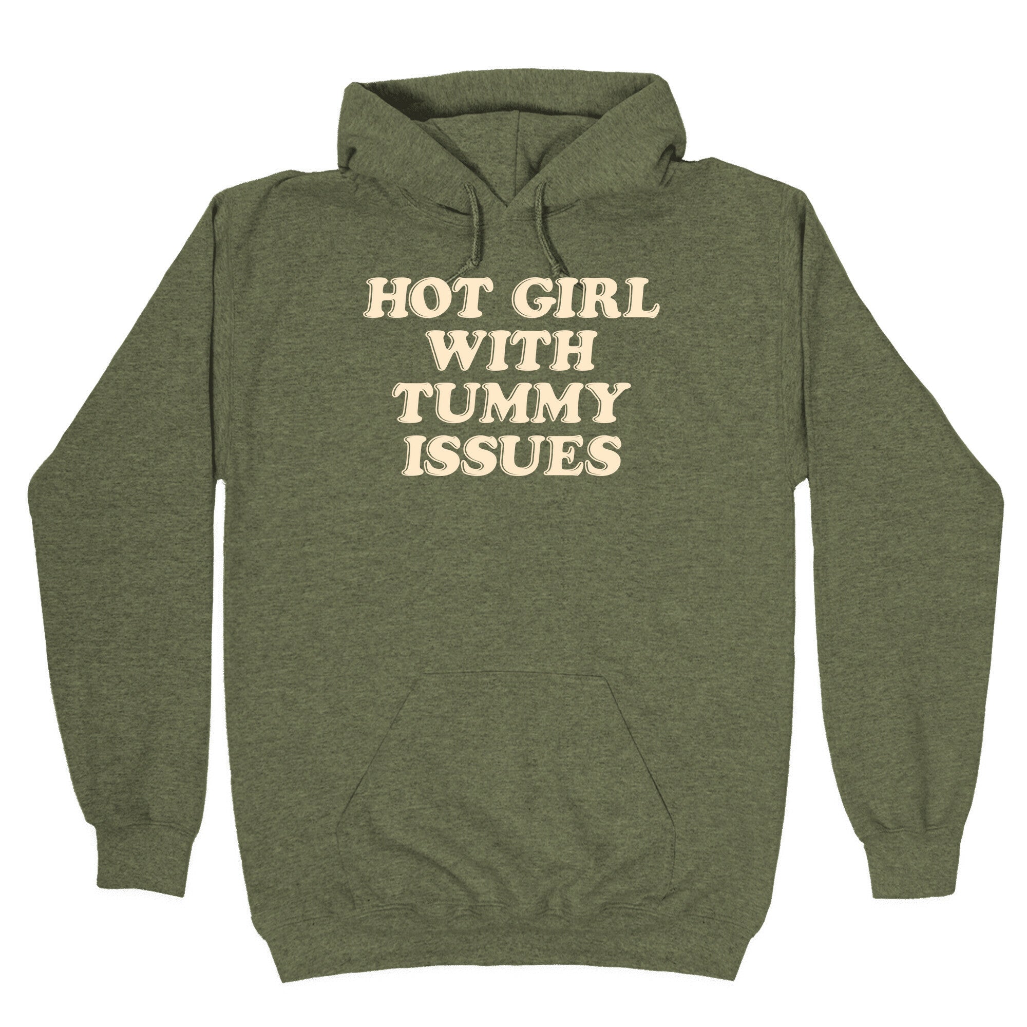 Hot Girl With Tummy Issues Hoodie