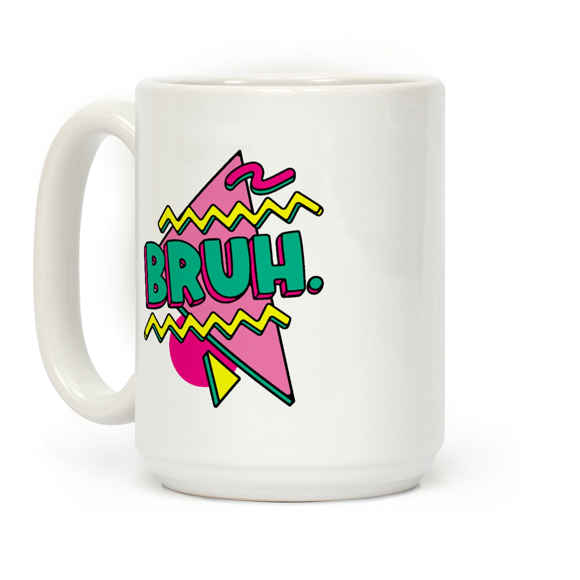 Bruh 90s Parody Coffee Mug