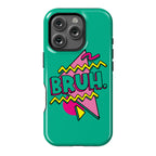 Bruh 90s Parody Phone Case