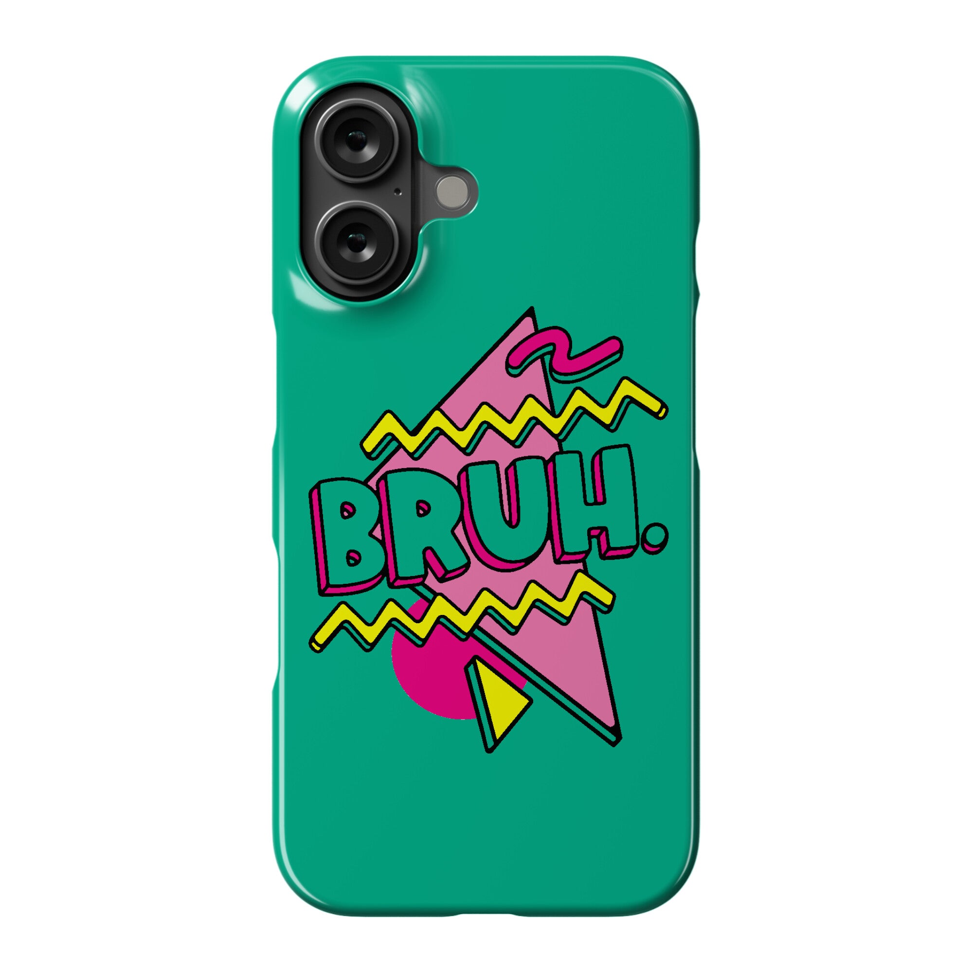 Bruh 90s Parody Phone Case