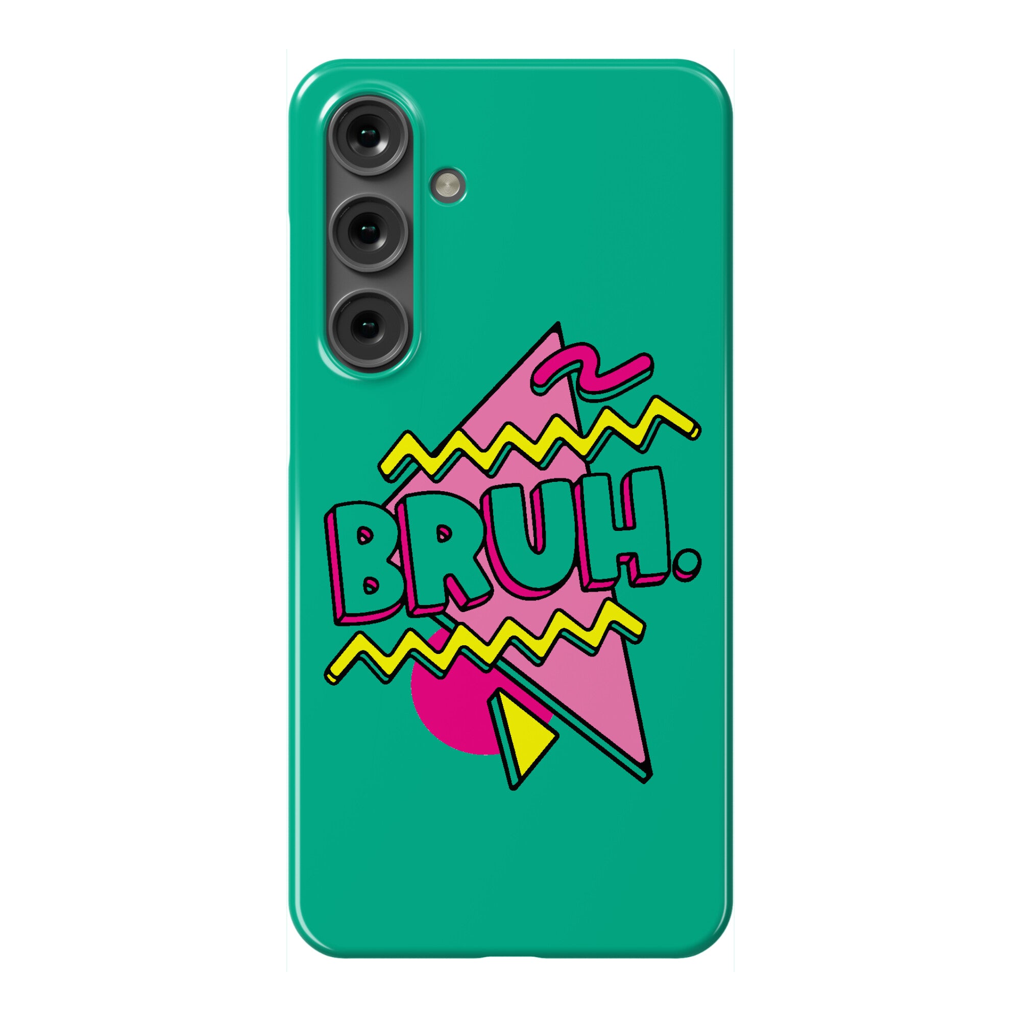 Bruh 90s Parody Phone Case