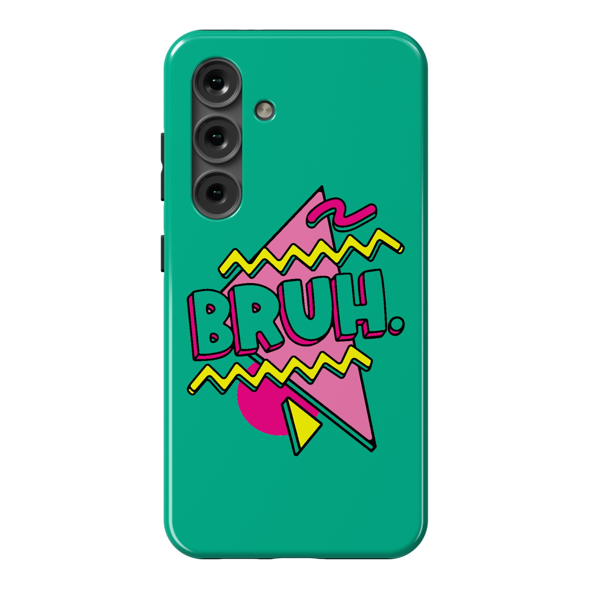 Bruh 90s Parody Phone Case