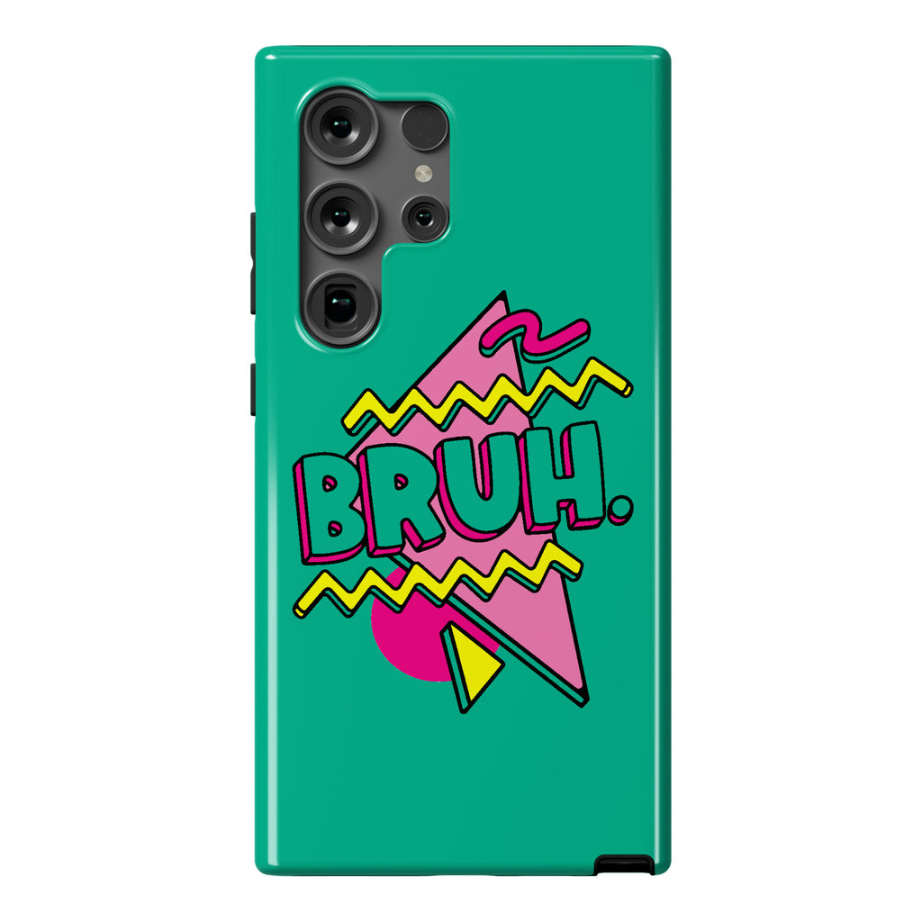 Bruh 90s Parody Phone Case