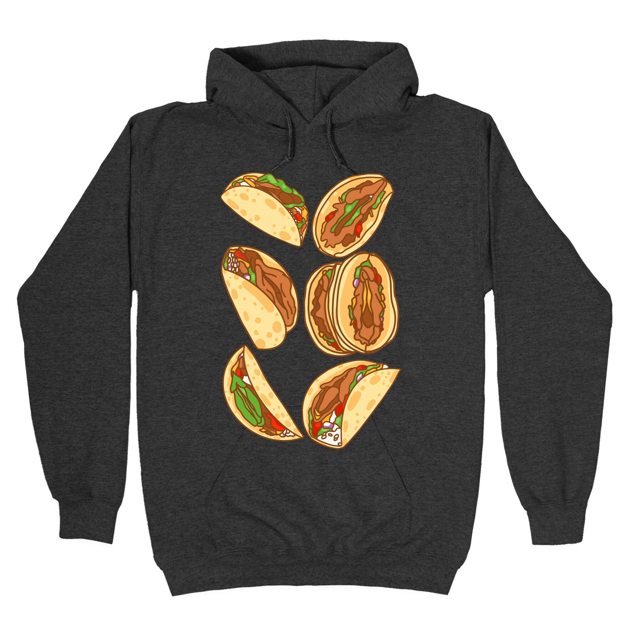 Taco Vulvas Pattern Hoodie