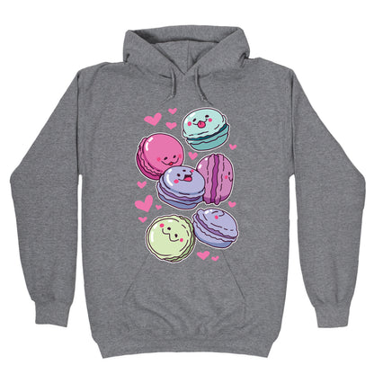 Cute Macarons Pattern Hoodie