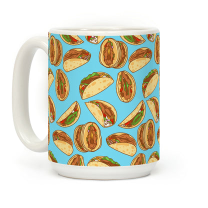 Taco Vulvas Pattern Coffee Mug