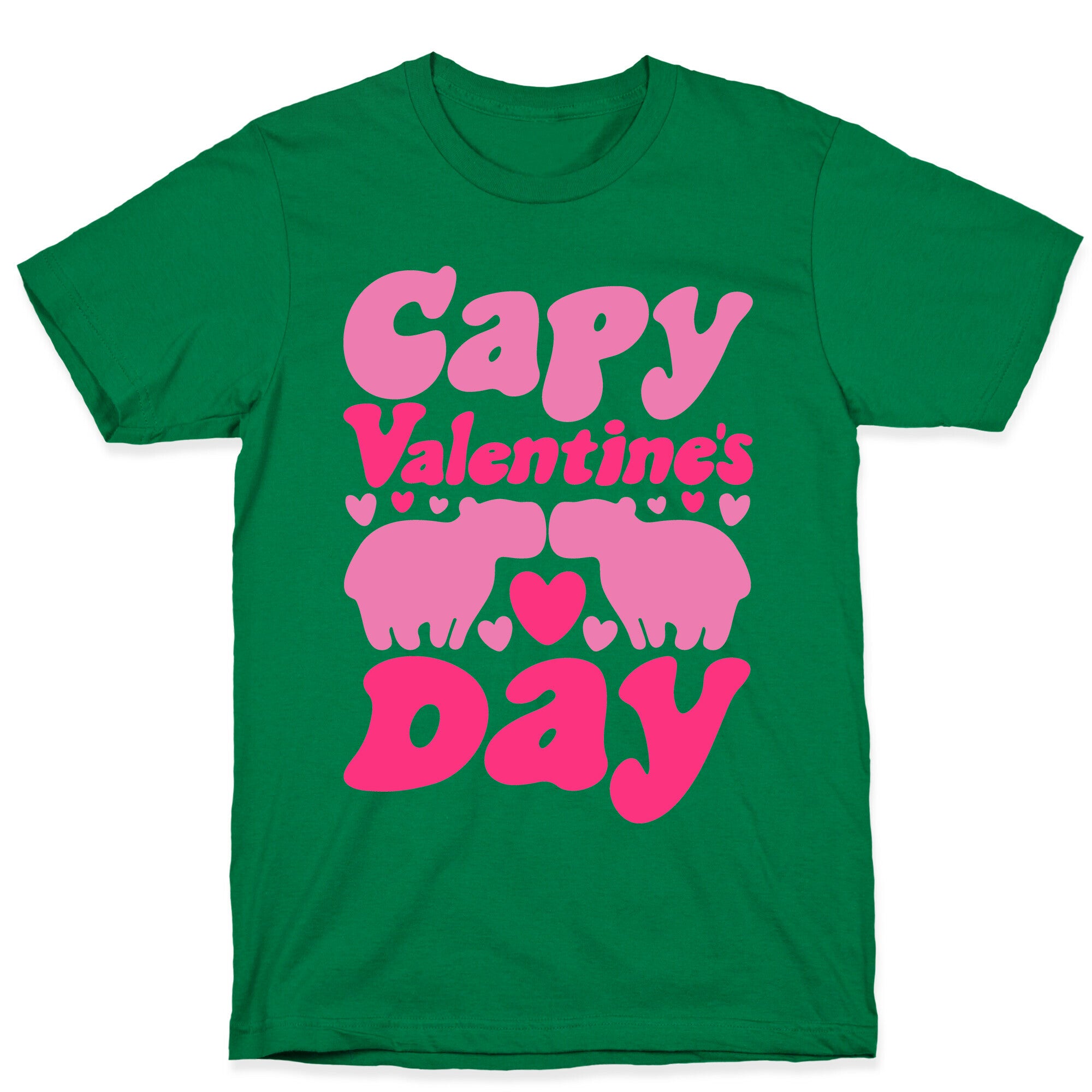 Capy Valentine's Day Capybara Parody T-Shirt