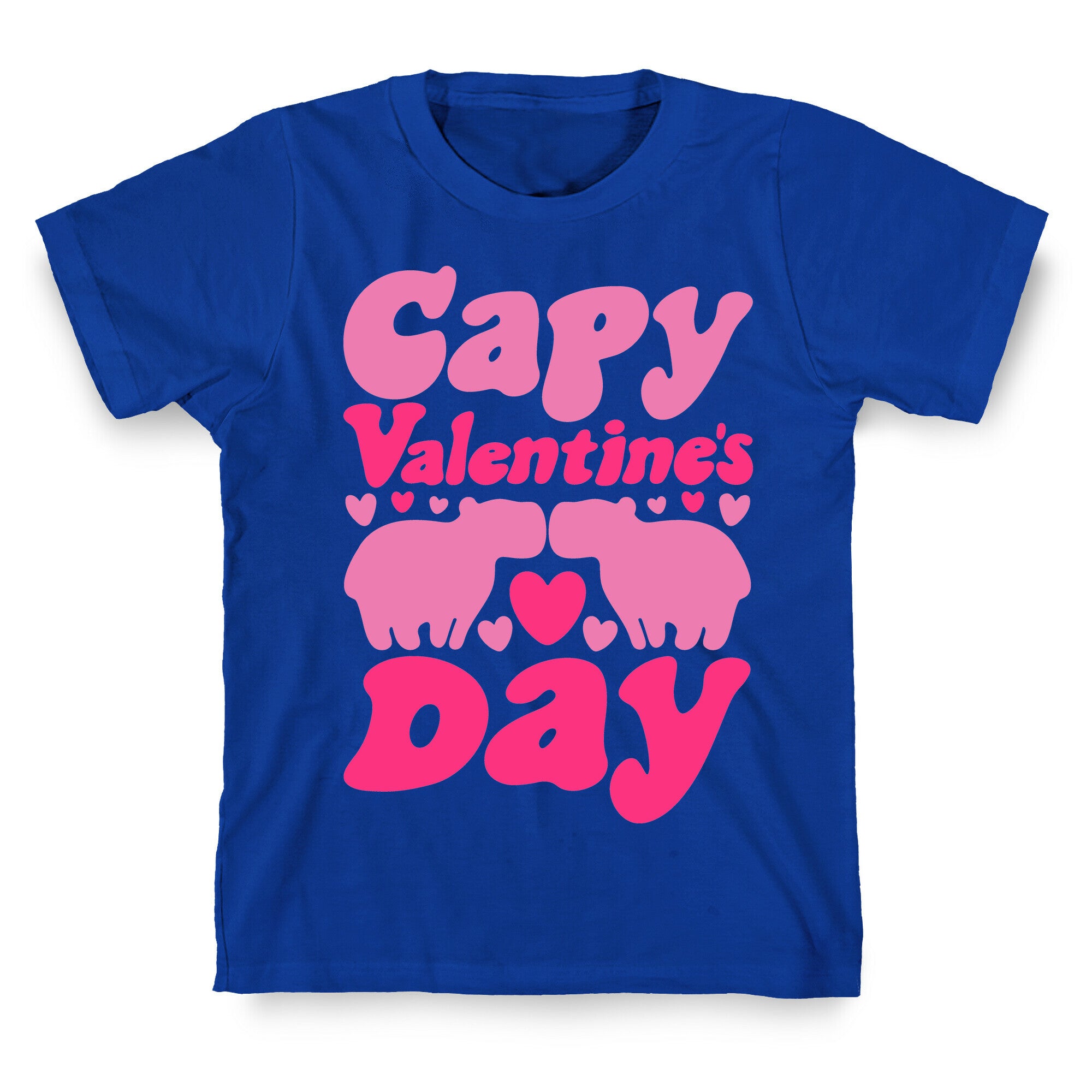 Capy Valentine's Day Capybara Parody T-Shirt