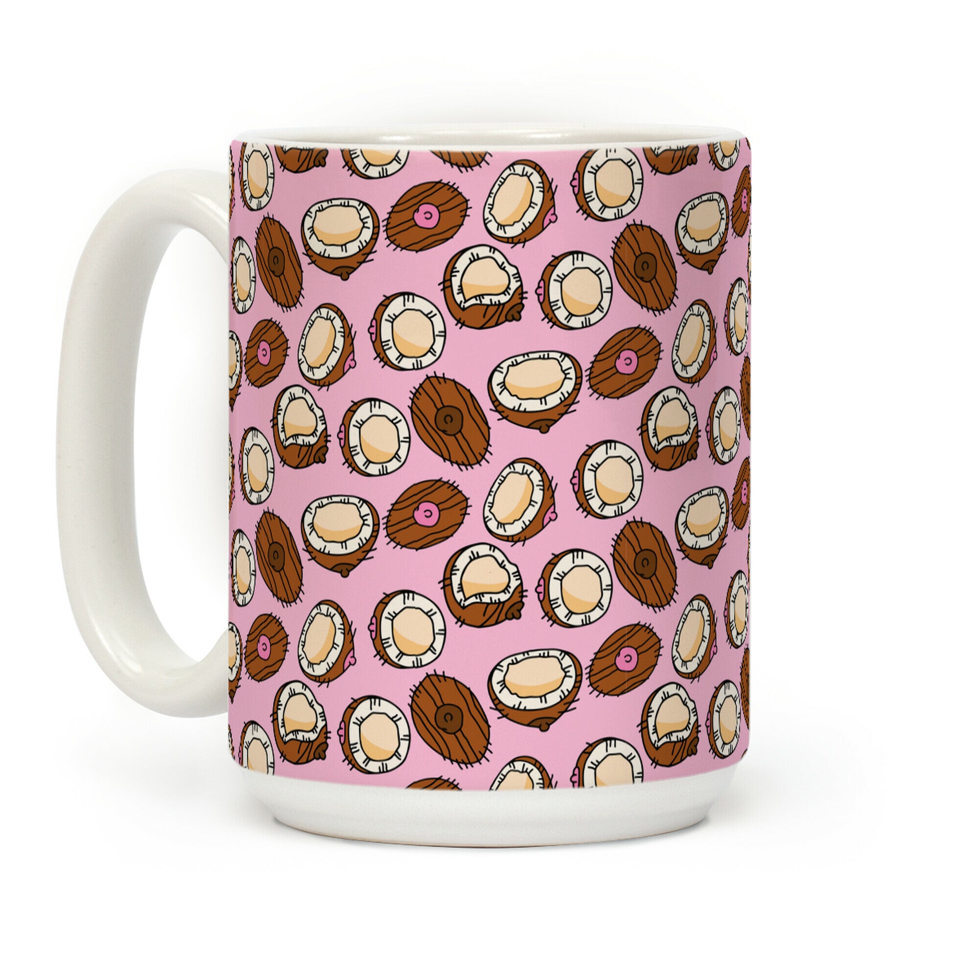 Coconut Titty Pattern Coffee Mug