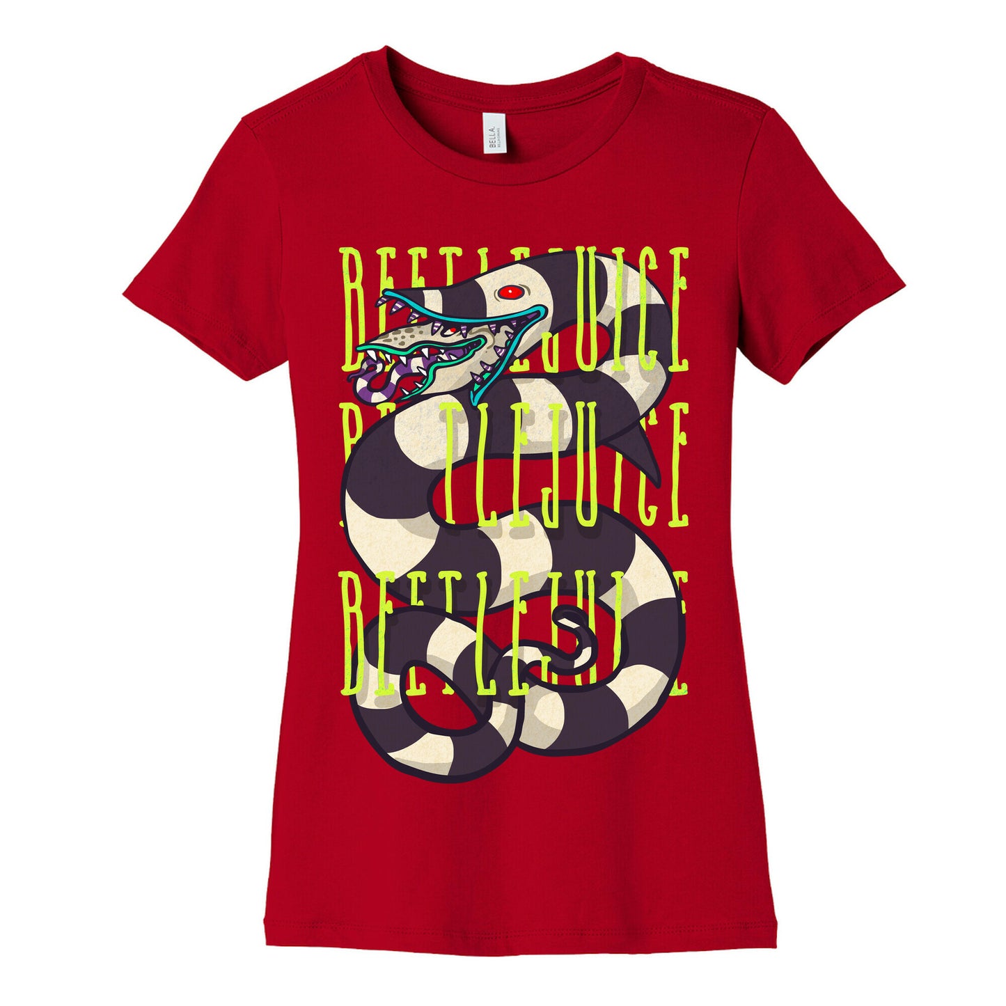 Beetlejuice Beetlejuice Beetlejuice Women's Cotton Tee