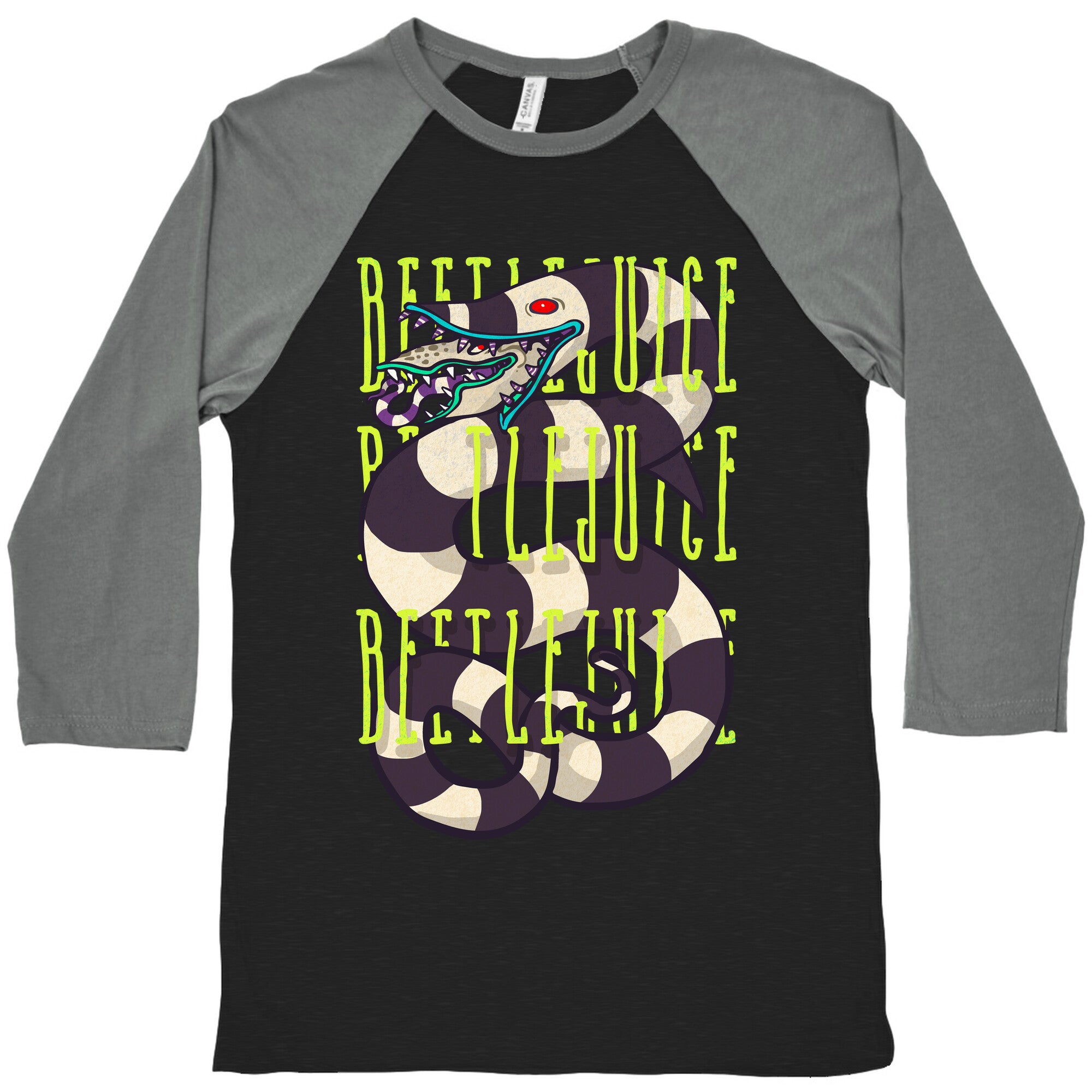 Beetlejuice Beetlejuice Beetlejuice Baseball Tee