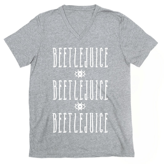 Beetlejuice Beetlejuice Beetlejuice V-Neck