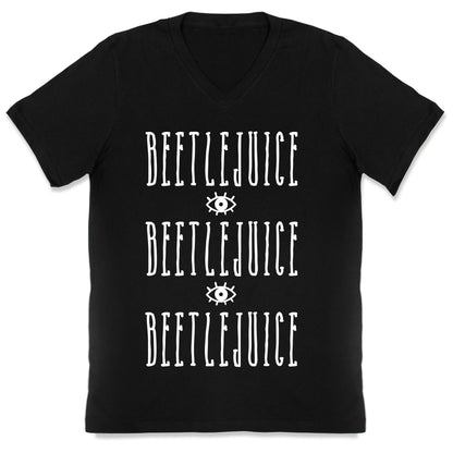 Beetlejuice Beetlejuice Beetlejuice V-Neck