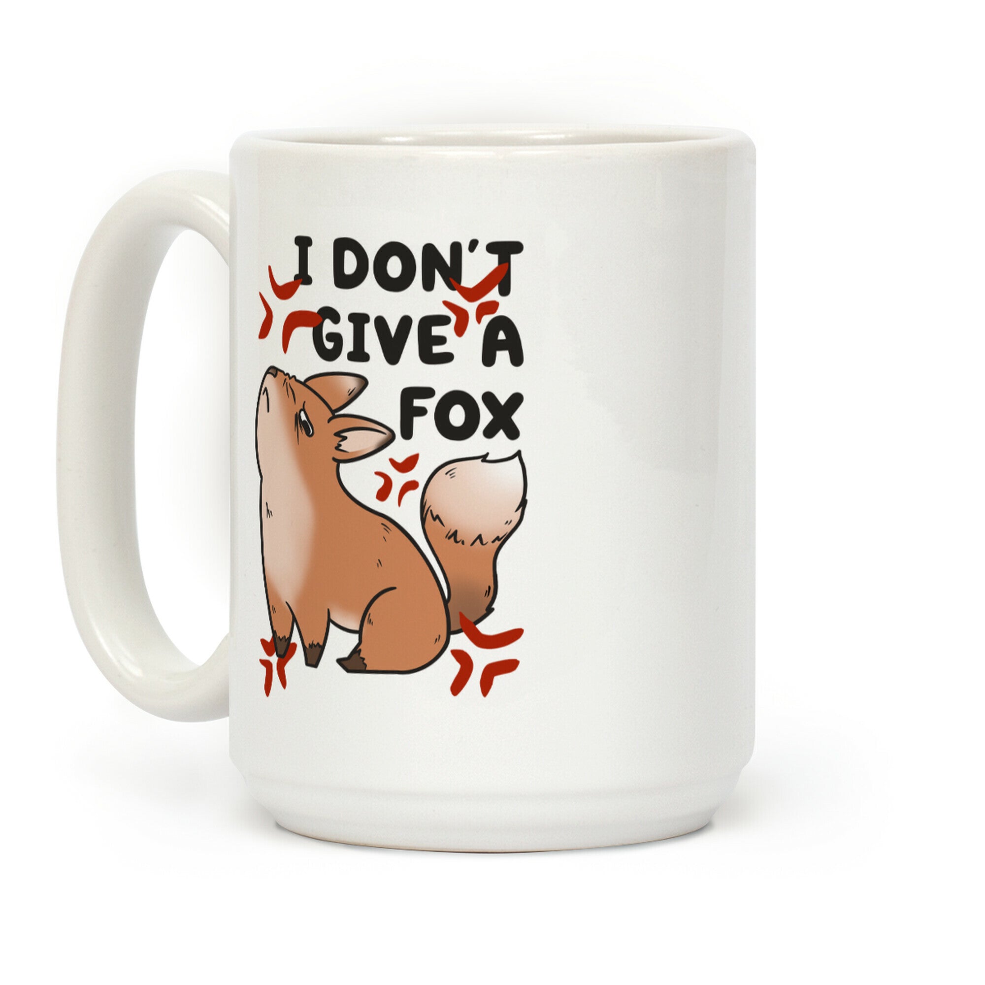I Don't Give a Fox Coffee Mug