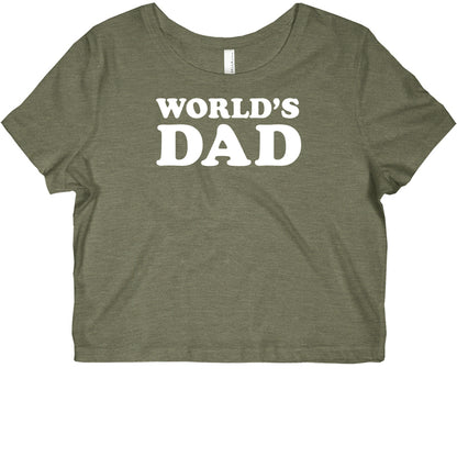 WORLD'S DAD Graphic Baby Tee